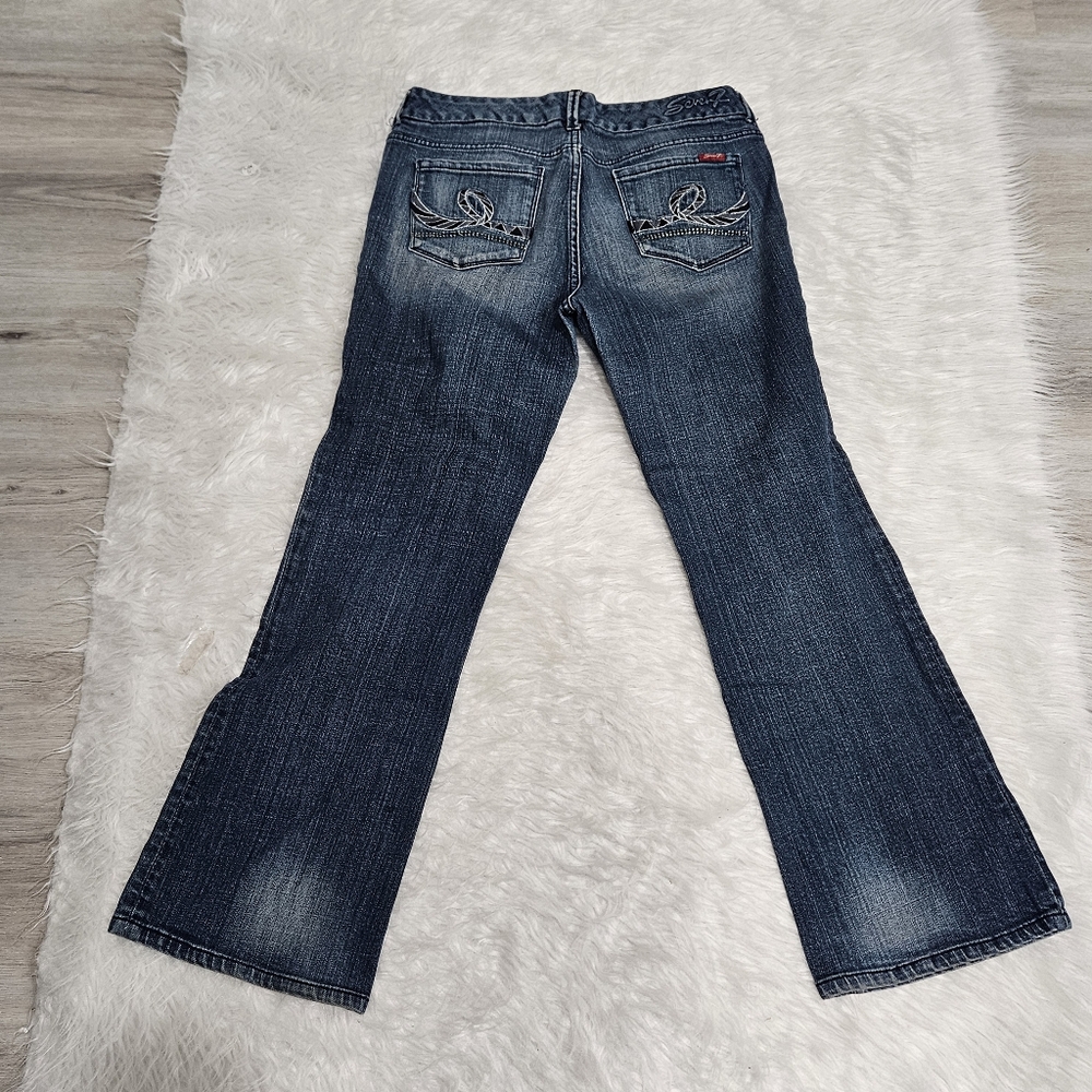 Dark Wash Women's Bootcut Jeans - Seven7